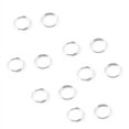 thumbnail image 2 of 10mm Dia Silver Tone Metal Split Loop Key Rings Holders Replacement 400 Pcs, 2 of 3