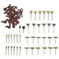 thumbnail image 1 of 98Pcs Wire Wheel Brush Sanding Drum Grinding Bit Polishing Tool Set Kit for Ceramic Glass, 1 of 1