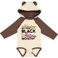 thumbnail image 3 of Inktastic Celebrating My First Black History Month for Kids Boys or Girls Long Sleeve Baby Bodysuit, 3 of 5