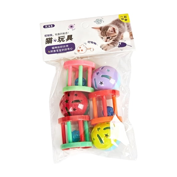 Moonsky 21 Piece Interactive Cat Toy Set with Catnip Mouse Bell Balls and Crinkle Toys for Indoor Cats Kittens