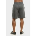 thumbnail image 2 of DailyWear Mens Athletic Shorts with Pockets, Elastic Waist, Dark Grey, Small Active Wear, 2 of 5