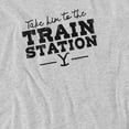 thumbnail image 3 of Yellowstone Train Station Yellowstone Women's Crew Sweatshirt, 3 of 6