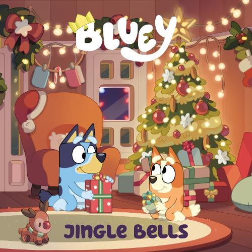 Pre-Owned Bluey: Jingle Bells: A Sing-Along Book (Board book) 059375509X 9780593755099