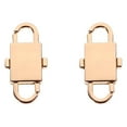 thumbnail image 1 of 2 piezas de hebilla de metal ajustable para ajustar la cadena de la bolsa, correa, hebilla, accesorios para bolsas, 1 of 6