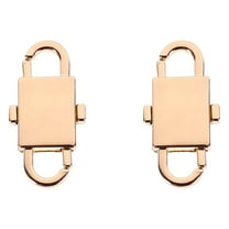 2Pcs Adjustable Metal Buckle Shorten Bag Length Accessory Strap Length Adjuster