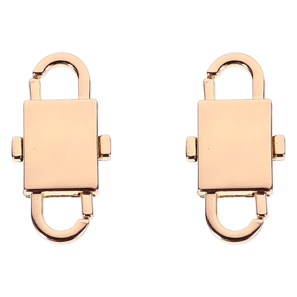 2 piezas de hebilla de metal ajustable para ajustar la cadena de la bolsa, correa, hebilla, accesorios para bolsas