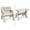 Adobe, variant on Convert A Chair Convertible Outdoor Chair to Table, Space-Saving Patio Furniture - Midnight Birch Gen 2.