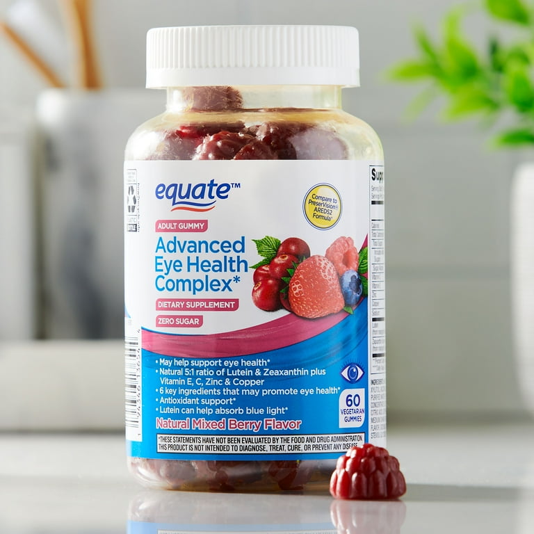 Equate Zero Sugar Advanced Eye Health Complex Vegetarian