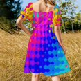 thumbnail image 3 of Robe Sans Manches Trippy Hippy Robe d'Été pour Femmes 2024 Robes d'Été pour Femmes Robes d'Été Mignonnes, 3 of 4