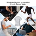 thumbnail image 6 of Rocae Fun Rabbit for Men's Moisture-Wicking Crew Tee - T-Shirt for Sports, Outdoor Activities, and Casual WearMedium, 6 of 9