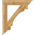 thumbnail image 3 of Ekena Millwork 6"W x 38"D x 44"H Merced Traditional Rough Sawn Bracket, Western Red Cedar, 3 of 4