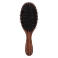 thumbnail image 2 of Cepillo desactivado, Manija de la Curva de Cepillo de Cabello Con Dientes Peinados Balanceando Los Lícidos del Cabello de la Forma Ovalada para Peinar, 2 of 7
