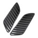 thumbnail image 5 of Car Front Grill Hood Cover, Carbon Fiber Bonnet Grill Air Outlet Vent Cover Trim For- E90 E91 E92 F, 5 of 5