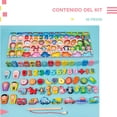 thumbnail image 3 of Tablero Rompecabezas Sensorial Montessori con Pesca Figuras YEI YI-RSMYPS, 3 of 7