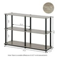 thumbnail image 4 of Furinno 99130 Turn-N-Tube 3-Tier Double-Size Storage Display Rack, 4 of 4