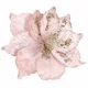 thumbnail image 3 of Nueva flor artificial grande con purpurina para decoración navideña, flores falsas de Pascua, para Navidad, bodas, Año Nuevo, decoración del hogar, manualidades DIY, 3 of 5