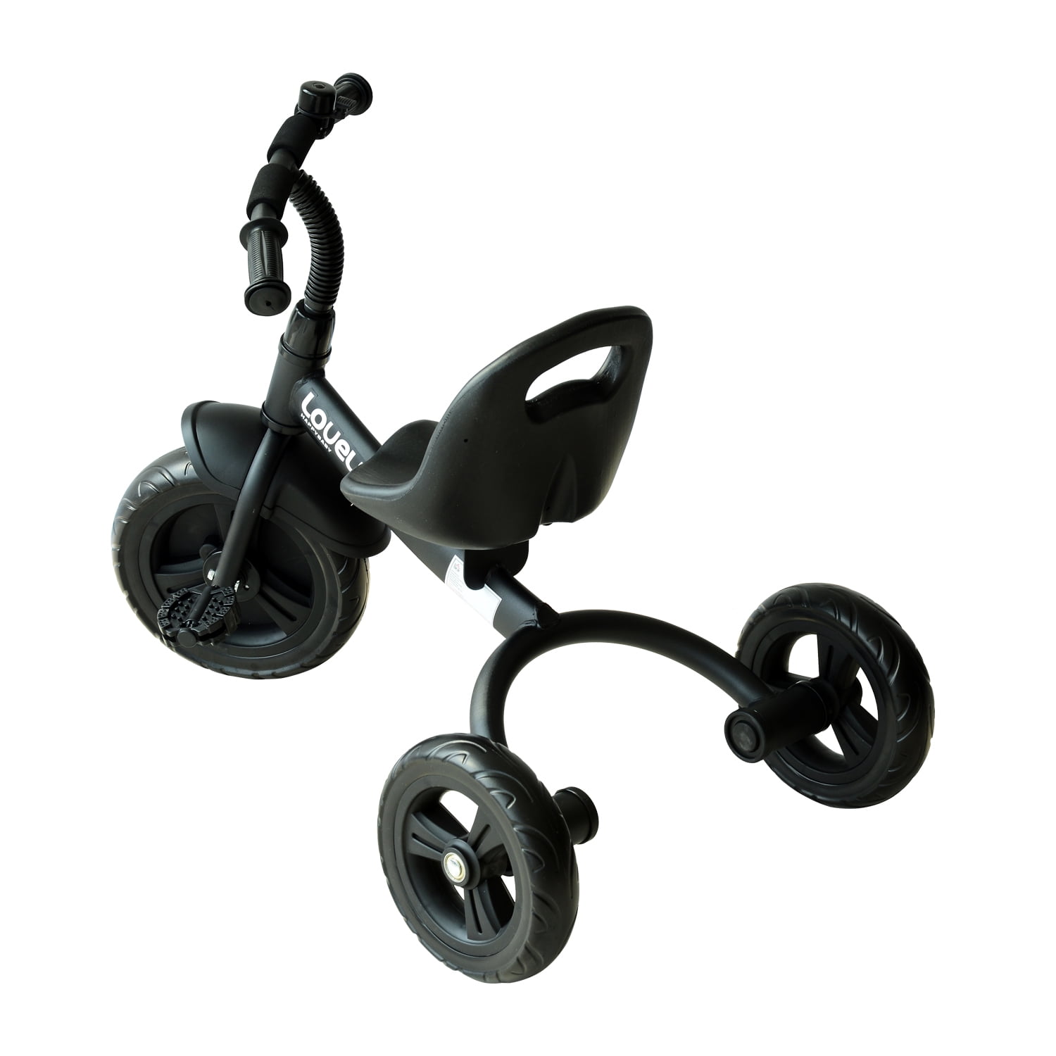 black tricycle