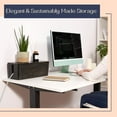 thumbnail image 3 of Luxe Designs | Large Cable Management Box – Rustic Black Wooden Cord Organizer for Home & Office - Power Strips & Surge Protector - Wire Storage for Desk & Floor, 3 of 9