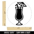 thumbnail image 2 of Daiquiri Cocktail Umbrella Drink Rubber Stamp for Scrapbooking Crafting Stamping - Medium 1 Inch, 2 of 7