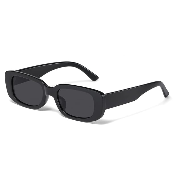Gafas de sol JASPIN Rectangle Y2K Retro 90s UV400 para mujeres y hombres