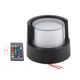 thumbnail image 4 of Aplique de pared LED redondo, impermeable, 500 lm, 5 W, RGB, con control remoto para galería, pasillo, CA 85-265 V, 4 of 14