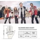 thumbnail image 5 of Women Knitted Gloves TouchScreen Winter Snow Flower Printing Warm Mittens Unisex, 5 of 5