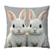 thumbnail image 2 of CaiYueKe Easter Pillow Cover Decorative Couch Throw Pillow Case Holiday Home Decor Accent Pillow Sham Spring Decorations Living Room Bedroom Sofa Cushion Cover, 2 of 6