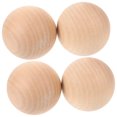 thumbnail image 1 of OULII 4 Pcs Boules de Pétanque au Design Traditionnel Boules de Pétanque pour Familles et Enfants 2,8 Po, 1 of 8
