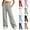 Gray, variant on PADFRYBK Sports Sweatpants For Children Fall Solid Color Sweatpants Elastic Waist Joggers With Side Pockets Long Pants 5-14 Years