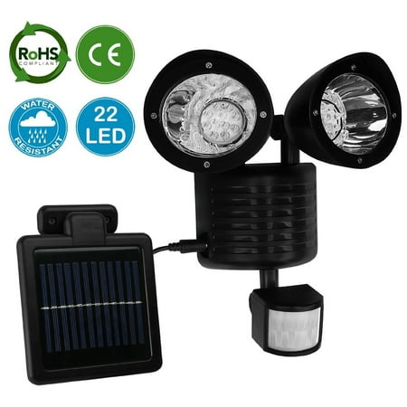 All Clearance Outdoor Solar Garden Lights 22 Led Dual Head Motion Solar Garden Lights 22 Led Dual Head