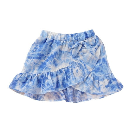 

4T Baby Girls Clothes Baby Girls Dress 4-5T Baby Girls Summer Dress Blue
