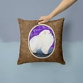 thumbnail image 2 of Carolines Treasures SS8688PW1414 Pomeranian Fabric Decorative Pillow, 14Hx14W, multicolor, 2 of 4