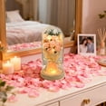 thumbnail image 4 of Antqov Valentines Day Gifts for Her, Glass Forever Rose Flower Gift for Women, LED Fake Flowers Night Light Flowers Bouquet in Domes with Lights for Valentine’s Day, Wedding, Party Decor, 4 of 6