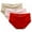 Red, variant on Women's High Waist Panties Sexy Lace Underwear For Women Silk With Silky Tactile 3 Pack, Women's Panties XXL