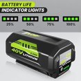 thumbnail image 6 of 1PACK 6.0Ah 40 Volt Lithium Replacement for OP4026 Battery 40V Battery OP4050A OP4015 OP40201 OP40261 OP4030 OP40401 OP4050  OP40601 Cordless Power Tools, 6 of 9