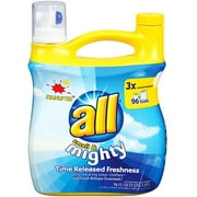 All 3X Small & Mighty Stainlifter Liquid Laundry Detergent, 96 oz