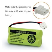 OXWINOU AT&T BT183342 2.4V Power Battery for AT&T Cordless Phones, 3 Count