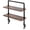 Vintage Brown/Black, variant on VIVO Clamp-on 16 inch 2-Tier Decorative Industrial Pipe Shelves, Vintage Brown