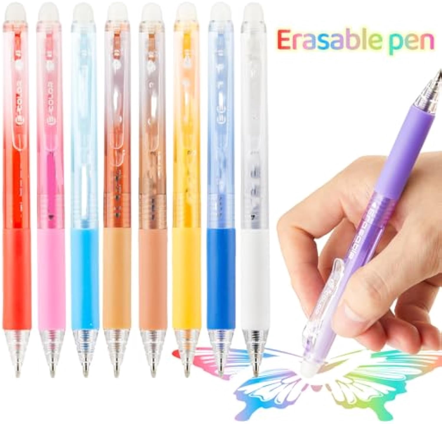 Joxop Quick Dry Gel Pens, Joxop Pens Gel, Unanimousagree/Repertoireof/Upliftjoys Multi-Color Erasable Gel Pens, 0.7mm 12/24/36 Pcs Quick-Dry Ink (36 colors)