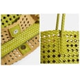 thumbnail image 7 of WeaveCC Handwoven Straw Tote Bag for Women Summer Beach Y2K Shoulder Purse Handmade Top Handle, 7 of 7