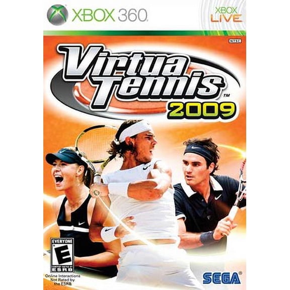 Virtua Tennis 2009 Xbox 360 Game