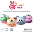 thumbnail image 4 of Gifts Cute Animal Digital Cooking Timer Mechanical Timer Kitchen Food Timer Manual Timer LITTLE MONKEY, 4 of 8