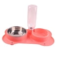 thumbnail image 1 of Alimentador de Mascotas Accesorios Recipiente para Comederos 2 en un Cumple Rosado, 1 of 4