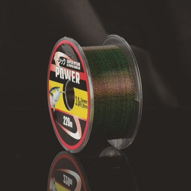Hightensile Braided Fishing Line Cuts Water Quickly Wear Out for Saltwater & Freshwater