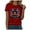 Red, variant on Ymyiu Halloween Tops for Women Witch Halloween Shirt for Women Retro Halloween Grpahic Tee Funny Tshirt Fall Casual Shirts Tee Tops (Black,XL)