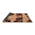 thumbnail image 2 of Ahgly Company Indoor Square Abstract Brown Modern Area Rugs, 8' Square, 2 of 4