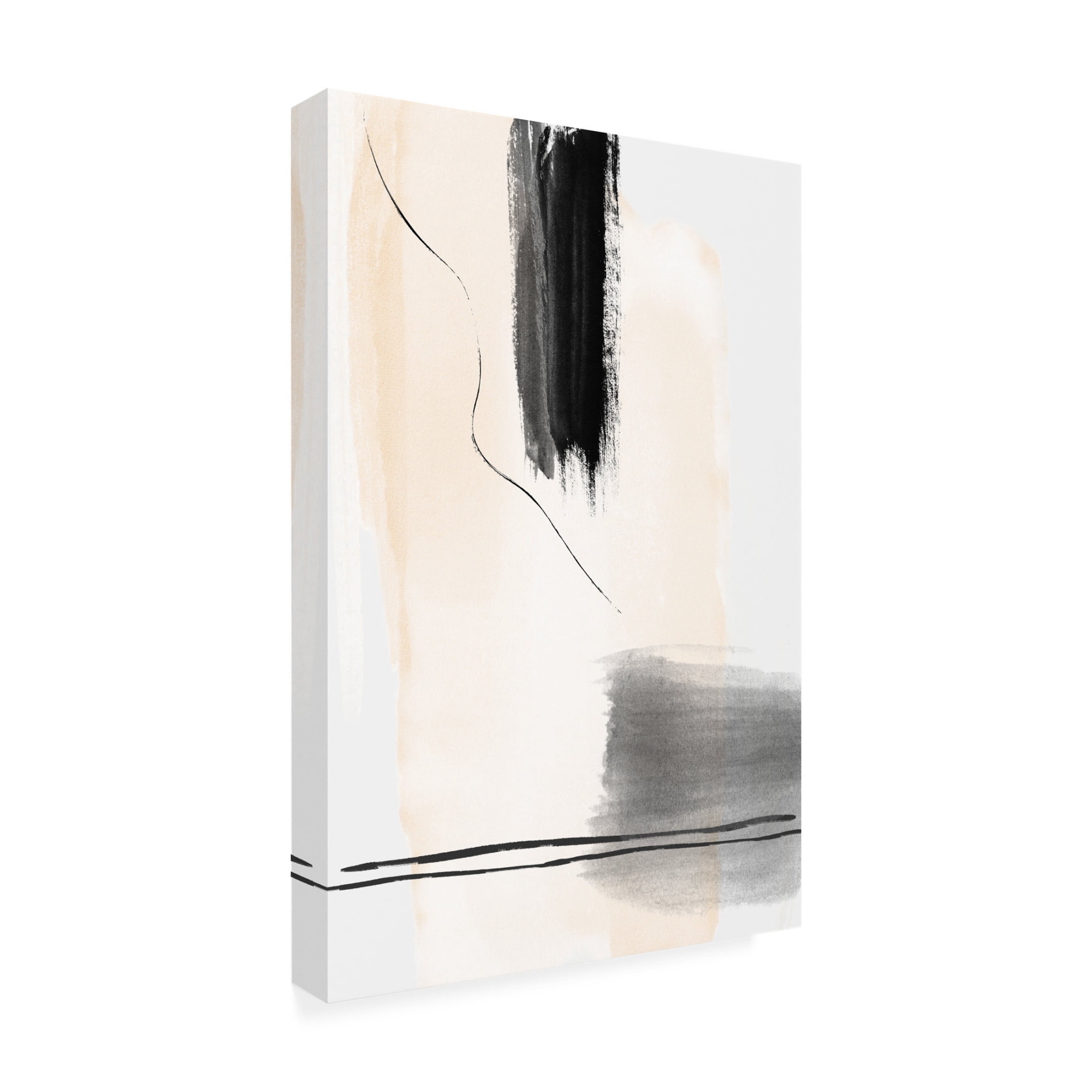 Trademark Fine Art Sally Ann Moss Neutrals 1 Canvas Wall Art