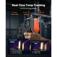thumbnail image 4 of KFFKFF Thermal Camera, 256 x 192 IR Resolution, Handheld Thermal Imaging Camera with 2MP Visual Camera, 25HZ Refresh Rate Infrared Imager with 3.5-Inch Touch Screen, 4 of 9