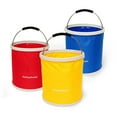 thumbnail image 4 of Fyeme Collapsible Bucket 11L Foldable Water Bucket 11 x 9.84inch Collapsible Bucket Portable Wash Basin Folding Bucket Water Container Storage, 4 of 8