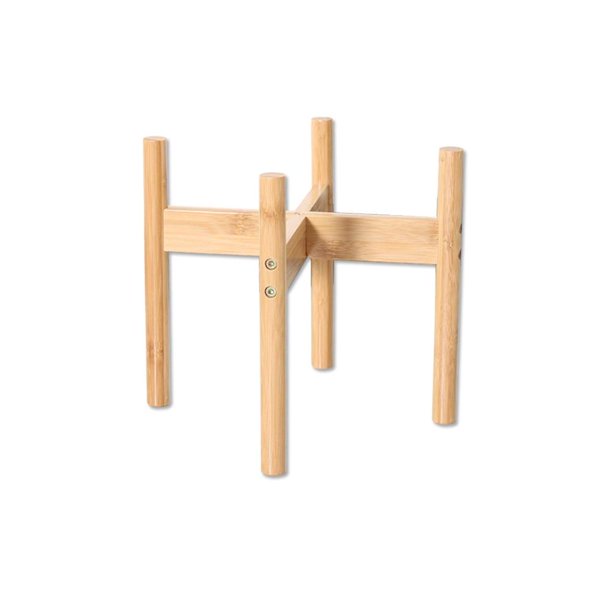Plantas, Soporte Para Maceta De Madera, Soporte Para Exhibición De Plantas De Bambú, Soporte Para Plantas De Interior Y Flores Advancent HA040997-03